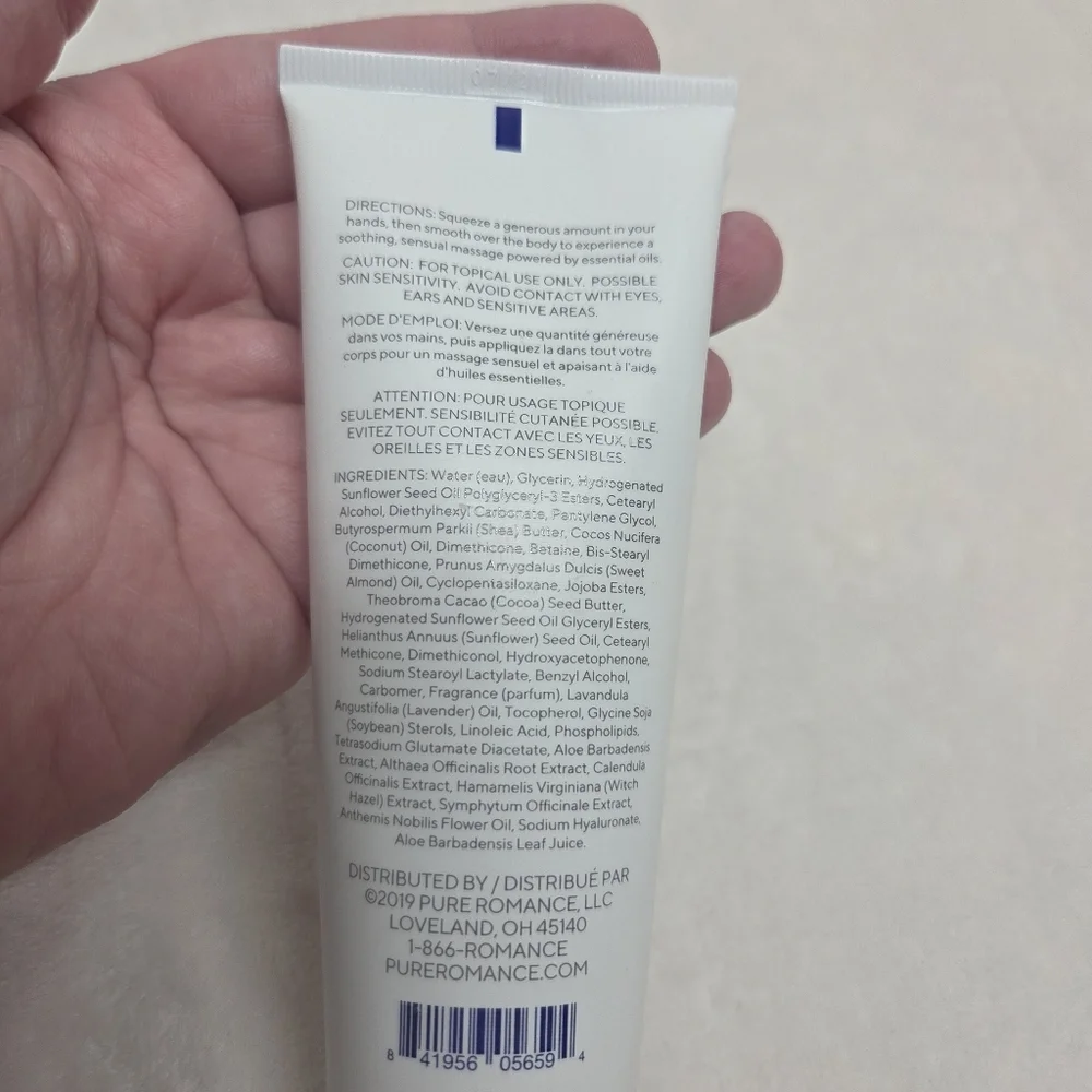 NEW HeLi PR Lavender & Chamomile Massage Lotion - 4 fl oz
